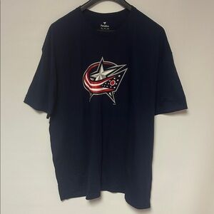 Fanatics Columbus Bluejackets Roslovic #96 Jersey t-shirt.